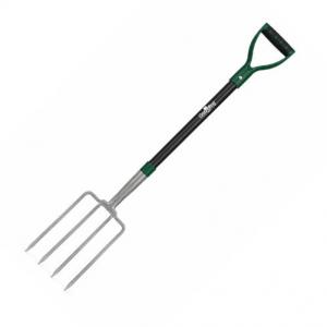 63106 4-Tine Fork with Fiberglass Handle  and D-Grip Handle