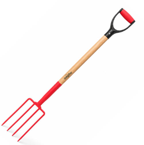 Wooden Handle Fork 