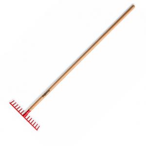Long Wooden Handle Rake 14T
