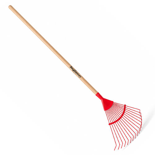 Long Wooden Handle Rake 