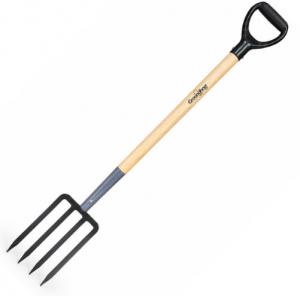 4 T Fork Wooden Handle D Grip