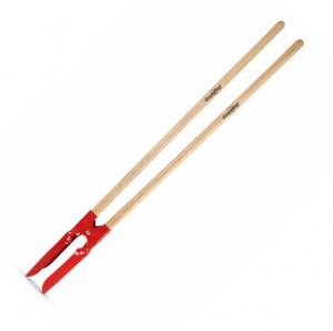 Wooden Handle Post Hole Digger -01