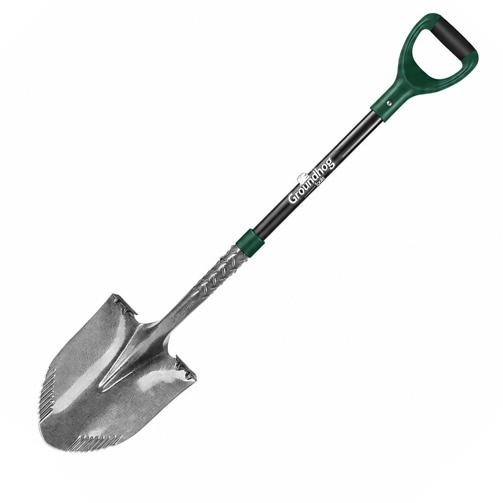 Round Point Shovel Fiberglass Handle D Grip