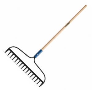 Forged Rake  16 T Wooden Handle 